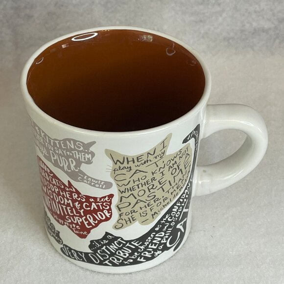 The Unemployed Philosophers Guild The Literary Cat Coffee Mug - Picture 10 of 15